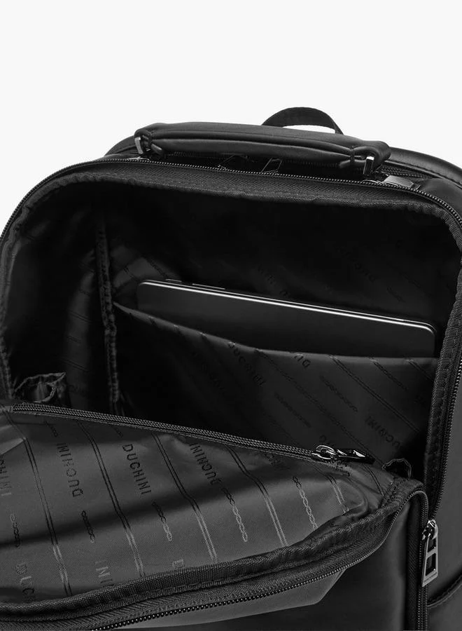 DUCHINI BLACK Backpack With Adjustable Straps for Men | Best Price UAE